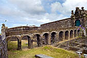 Azzorre, Isola Terceira - Angra do Heroismo, Castello di Sao Filipe/Sao Joao Baptista ai piedi del Monte Brasil.